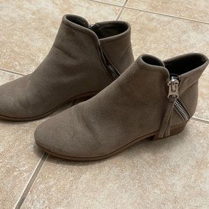 call it SPRING fall ankle booties suede